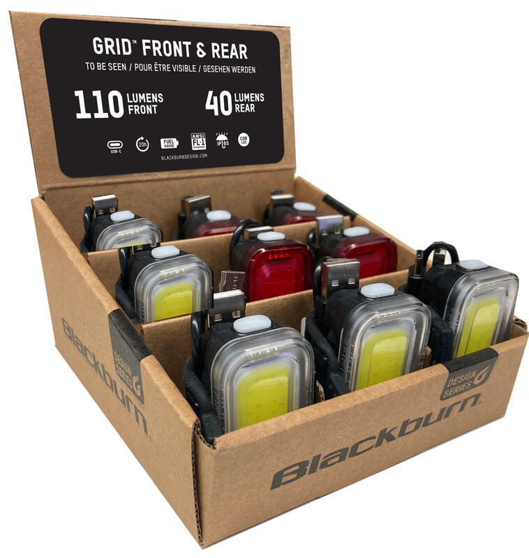Grid Front and Rear Light Set PDQ