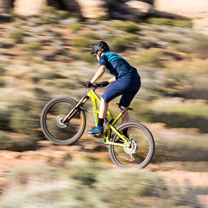green bike helmet
