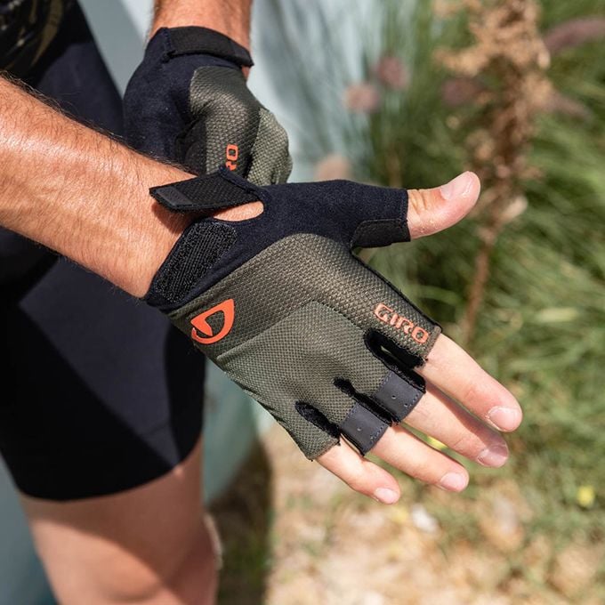 Giro Bravo Gel Cycling Glove Fix Coffee Bikes