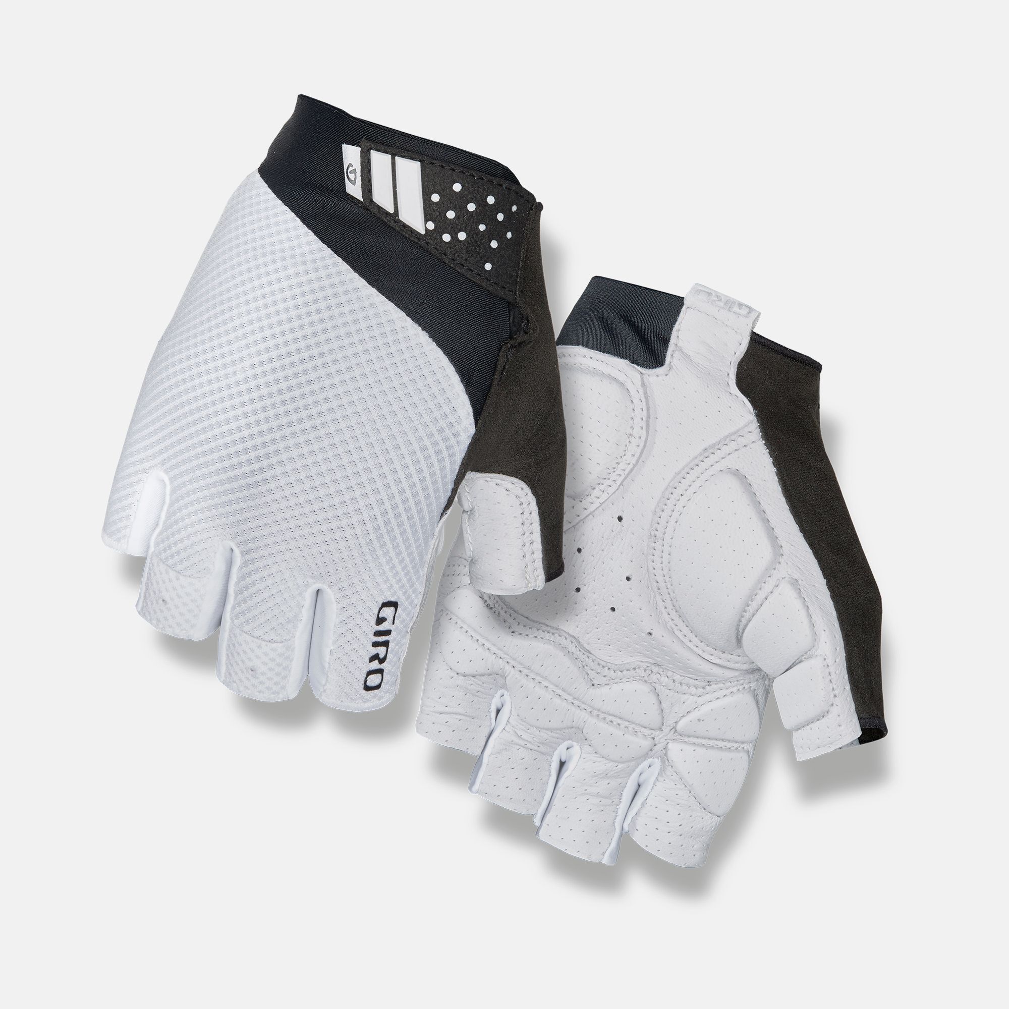 White cycling mitts sales