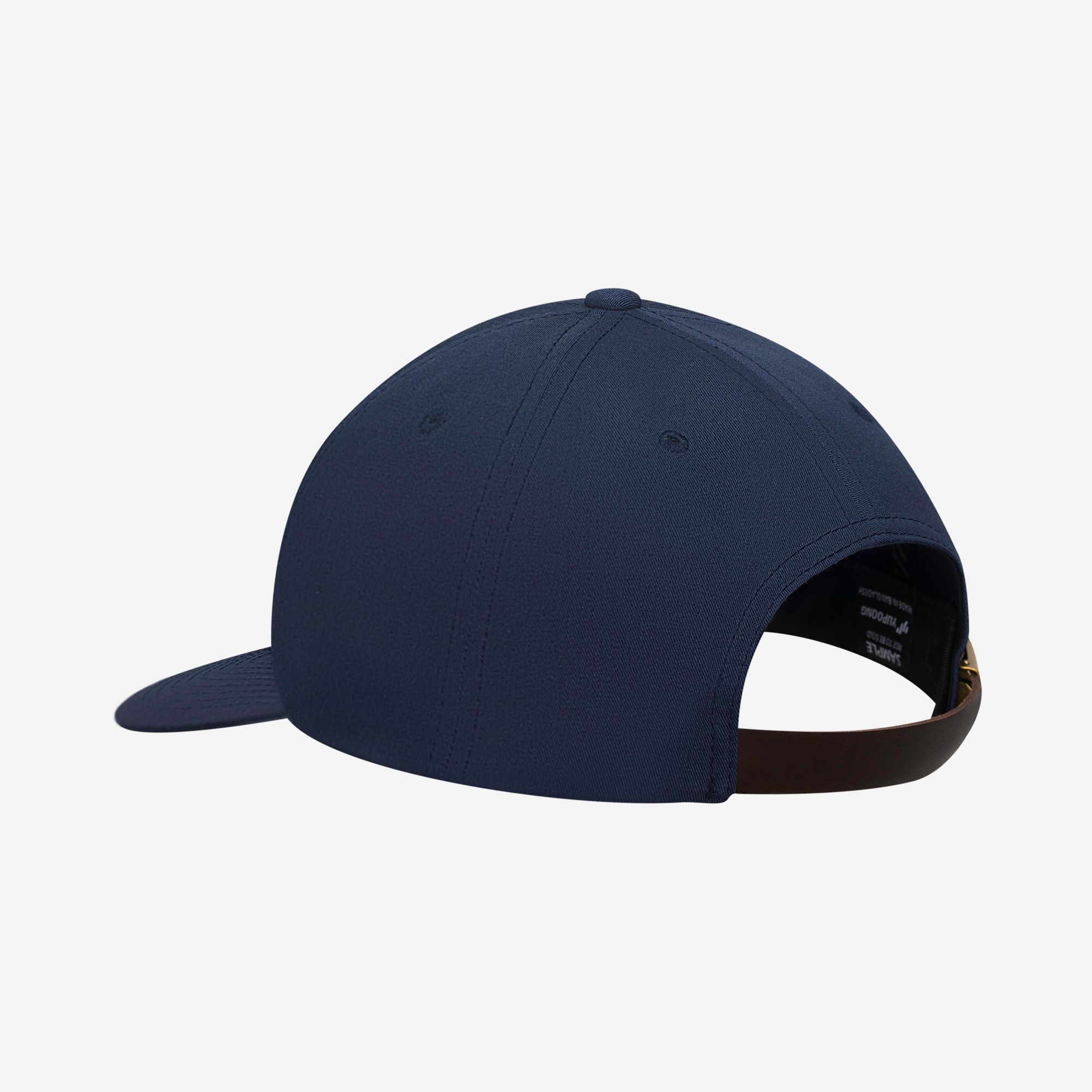 leather strap cap
