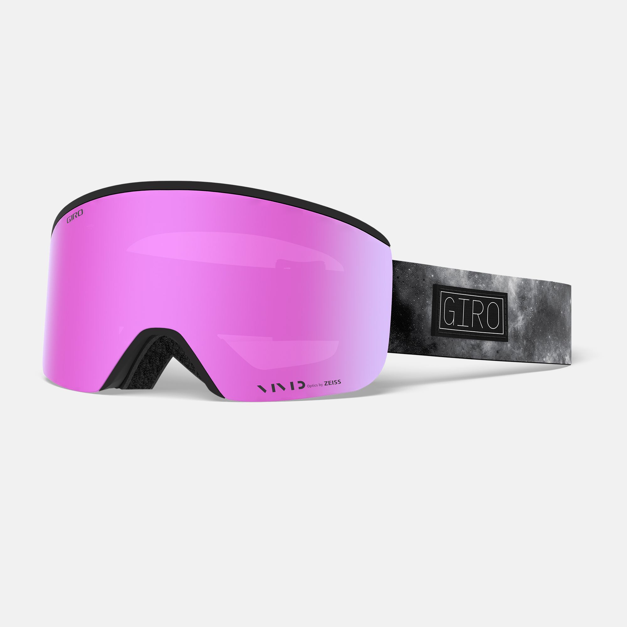 purple snow goggles