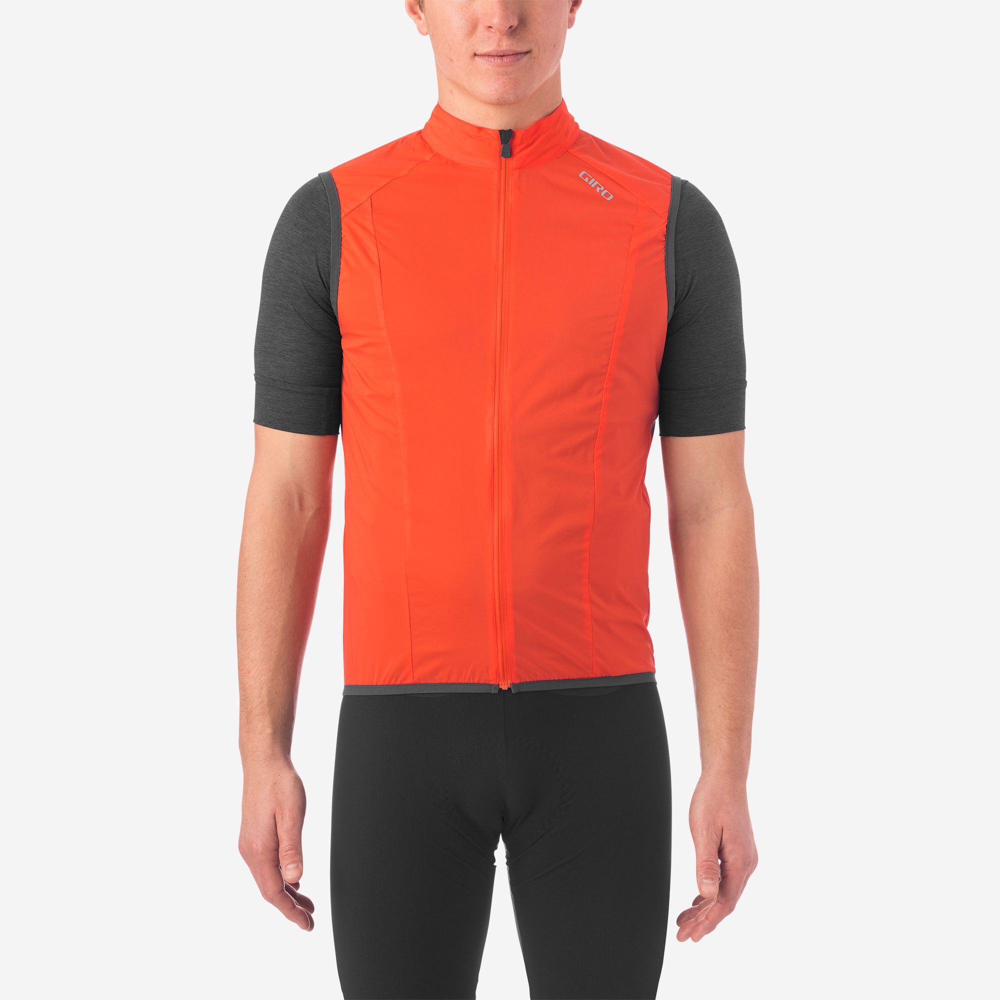 orange cycling vest