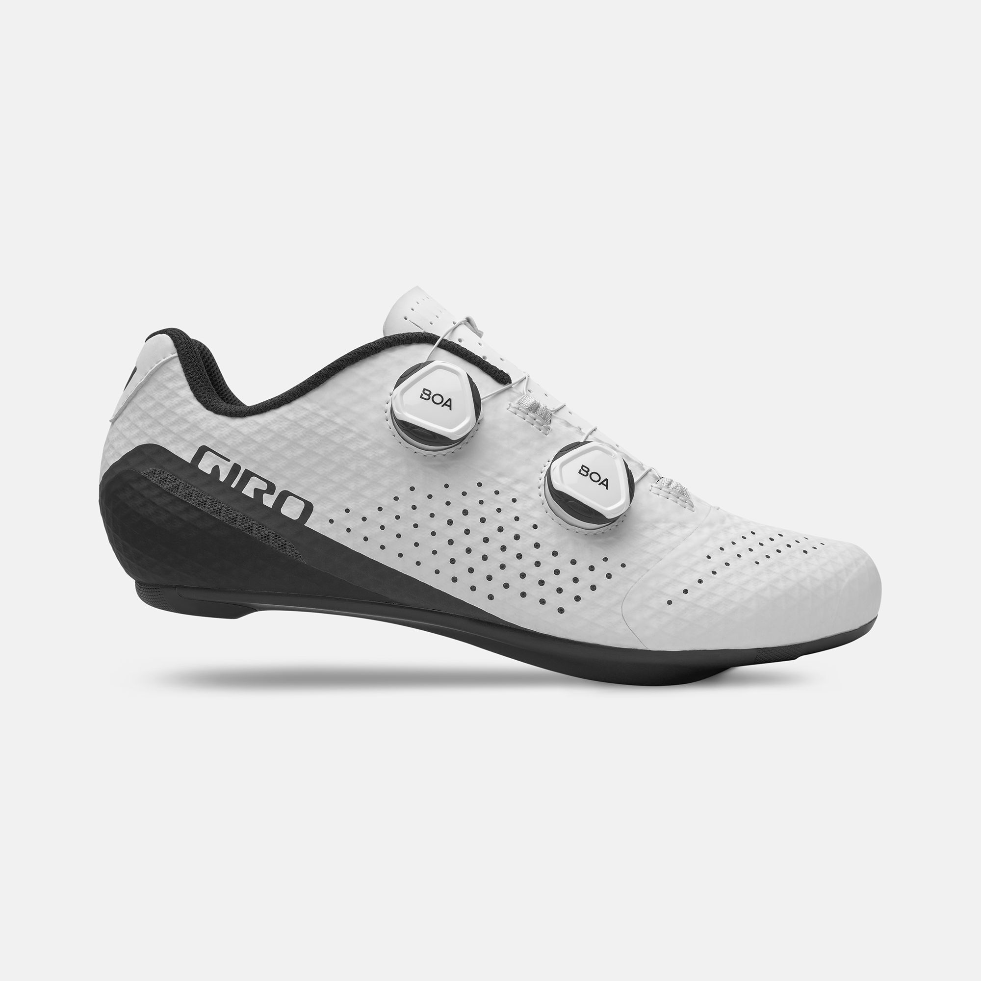 giro white cycling shoes