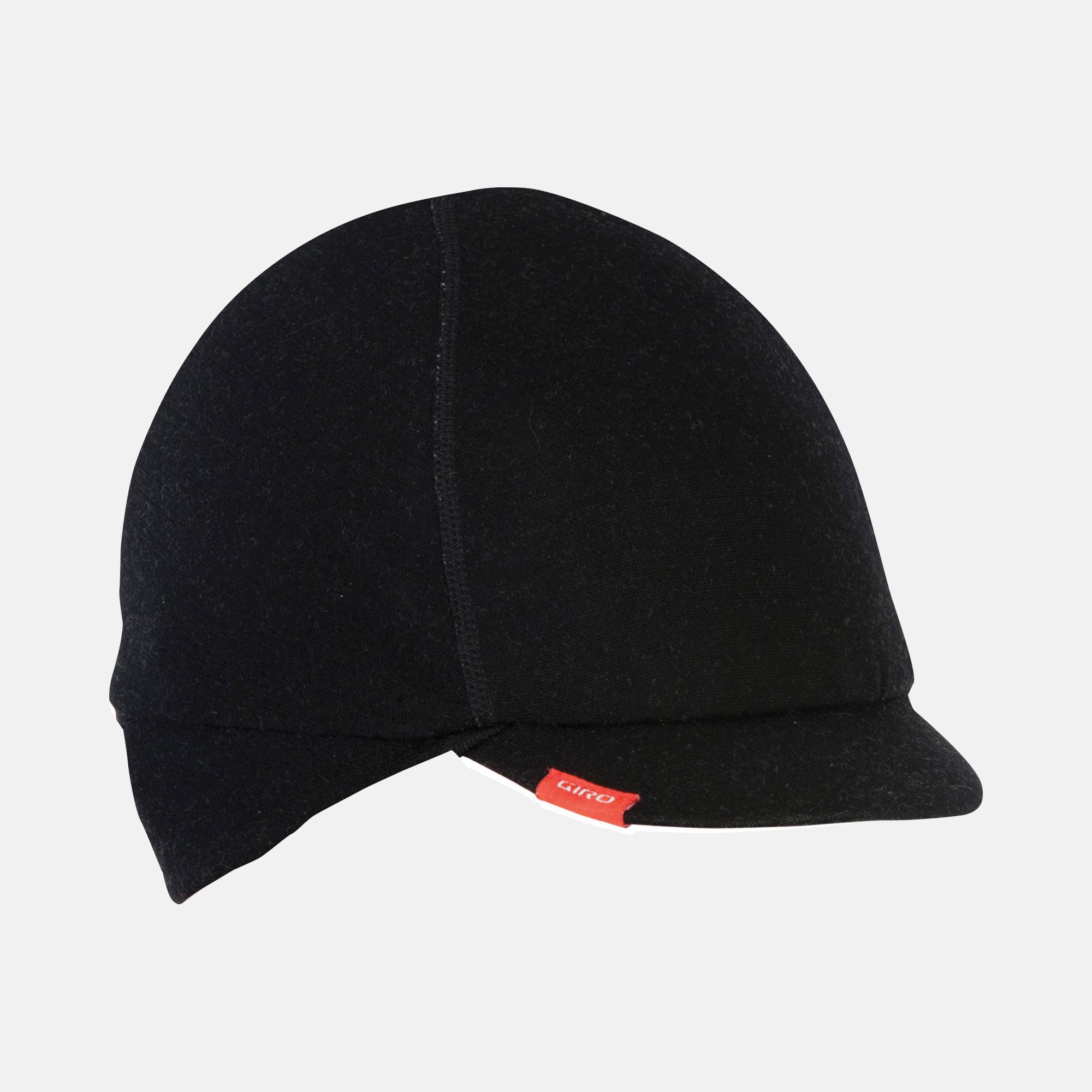 wool cycling cap with ear flaps