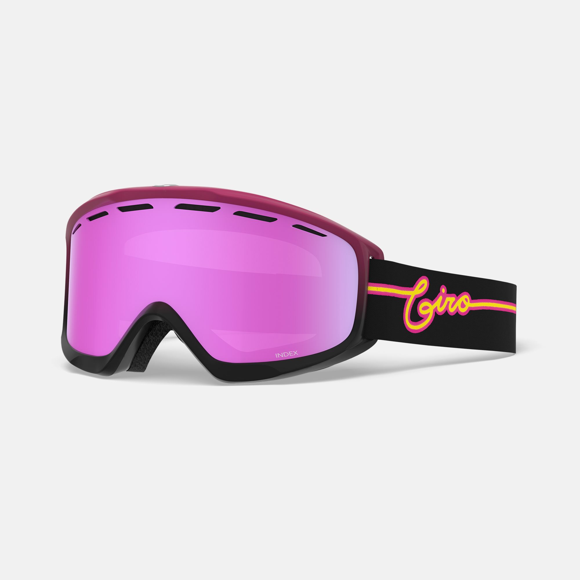 Amazon.com : Giro Index OTG Adult Snow Goggles - Berry