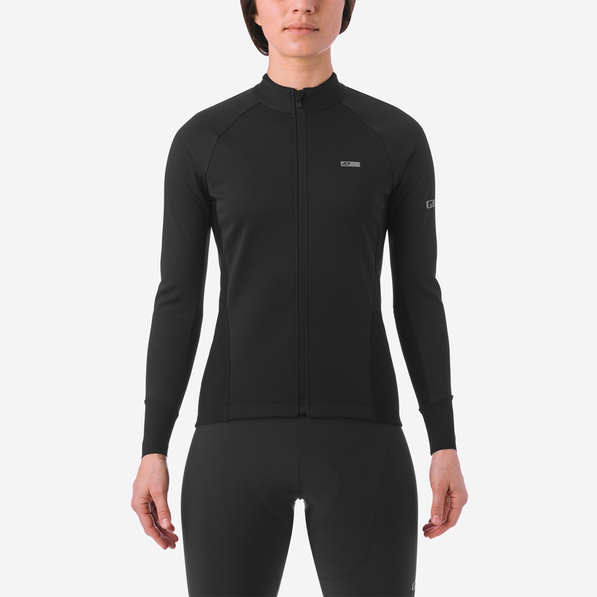black cycling jersey womens