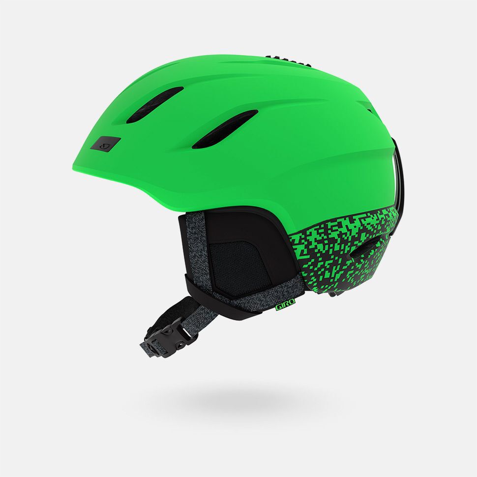 Giro Skihelm Snowboardhelm Giro S NINE PLUS grün thermoregulierend 