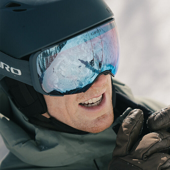 Giro Comp Goggle in action Giro Comp Goggle in action