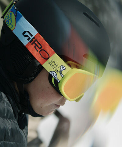 youth wearing snow gear