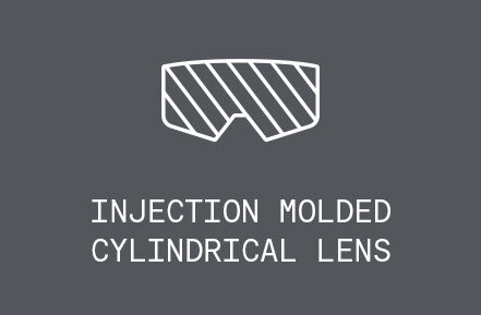 Injection Molded Cylindrical Lens Injection Molded Cylindrical Lens