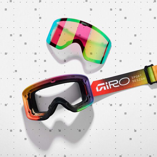 Method goggle with lens removed