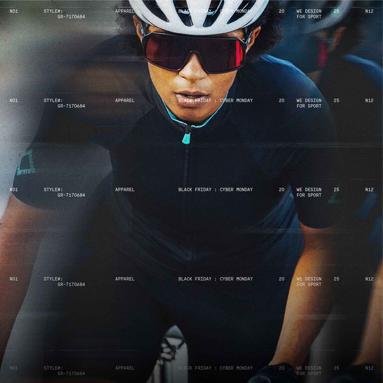 close up of road cyclist