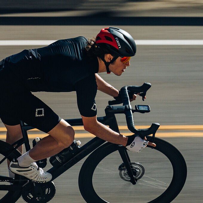 Giro Eclipse helmet in action Giro Eclipse helmet in action