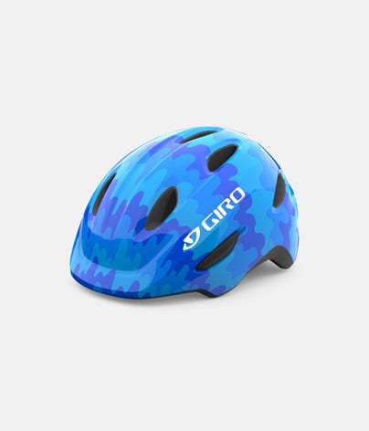 Green/Lime Small Giro Scamp Kids Bike Helmet