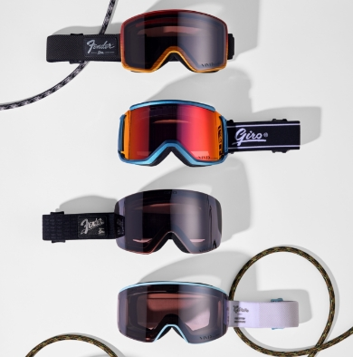 Giro and Fender goggles
