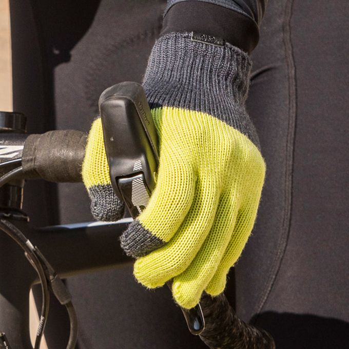 merino wool cycling gloves