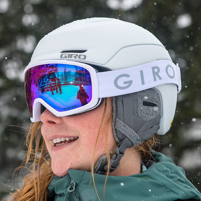 Details about   Giro Avera Mips Mat Powder Blue Ski Helmet New Women's Snowboard Warm Winter j20 