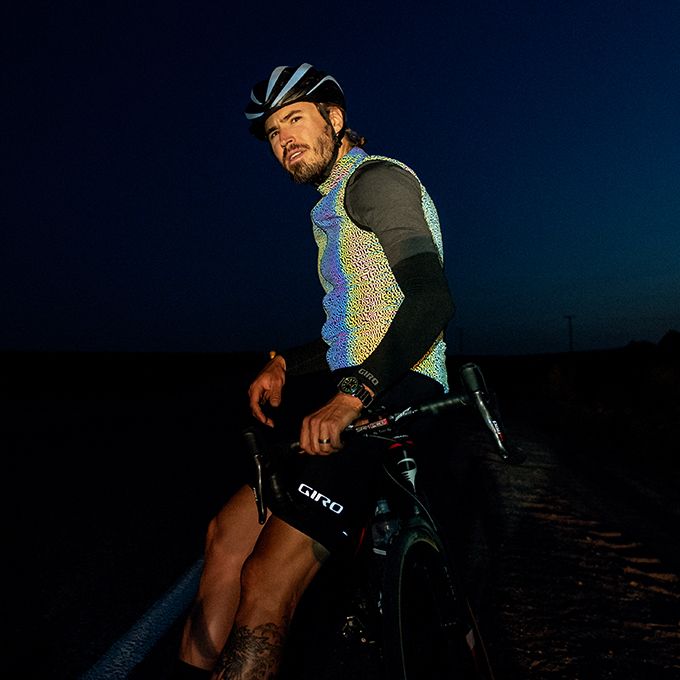 Mens Chrono Expert Reflective Wind Vest Details