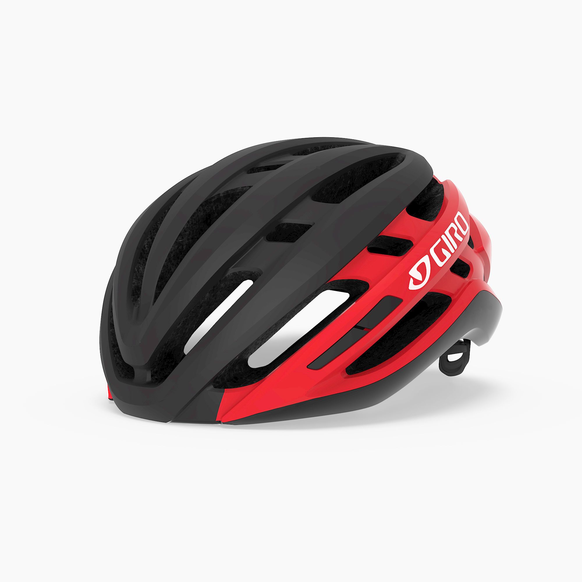 Matte Black/Bright Red Giro Agilis MIPS Mens Road Cycling Helmet 59-63 cm 2021 Large 